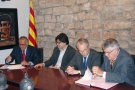 Relleu de l'exconseller Grau al davant de l'empresa del Segarra-Garrigues
