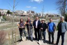 L'Ajuntament de Tàrrega planta nova vegetació al tram urbà de la llera de l'Ondara