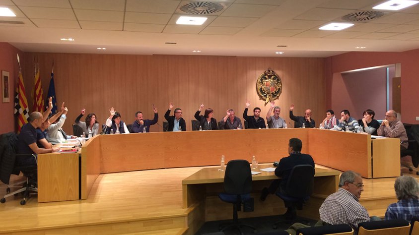 El moment de la votació del manifest