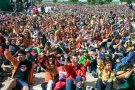 La marea més gran d'escoltes de la història dobla la població de Tàrrega