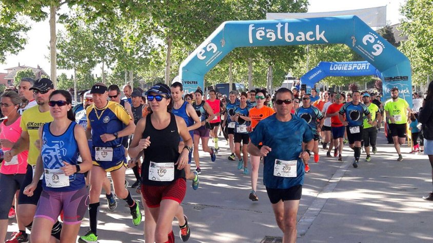 Imatge de les proves disputades ahir a Tàrrega