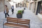 Tàrrega reestrena el carrer d'Urgell, amb més zona de vianants