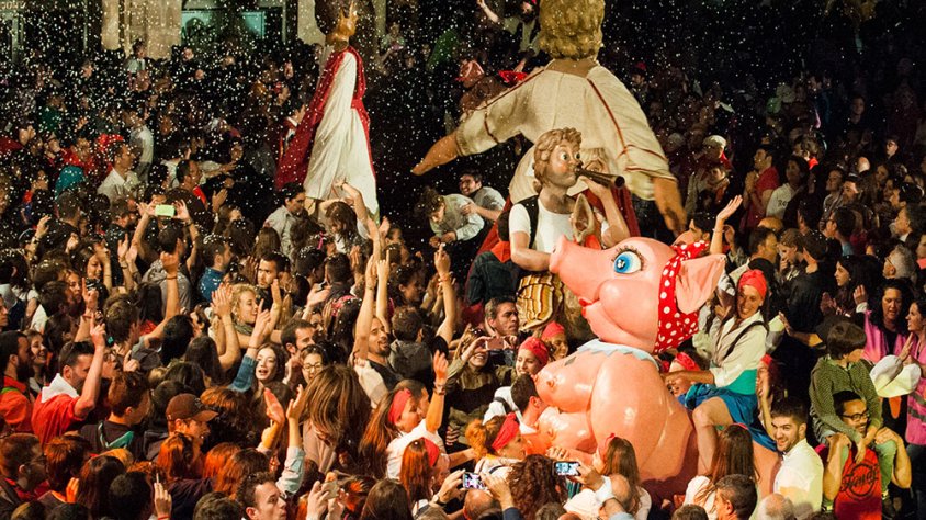 Imatge del debut de La Verreta en la Nit del Tararot