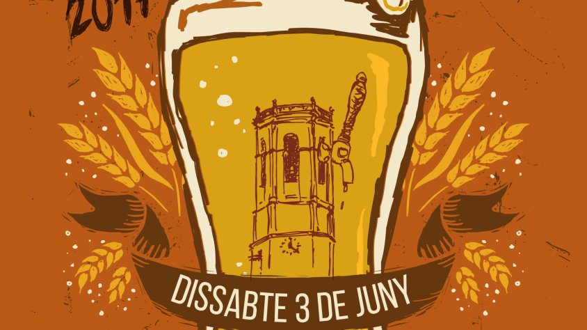 El cartell de la Fira de la Cervesa Artesana 2017