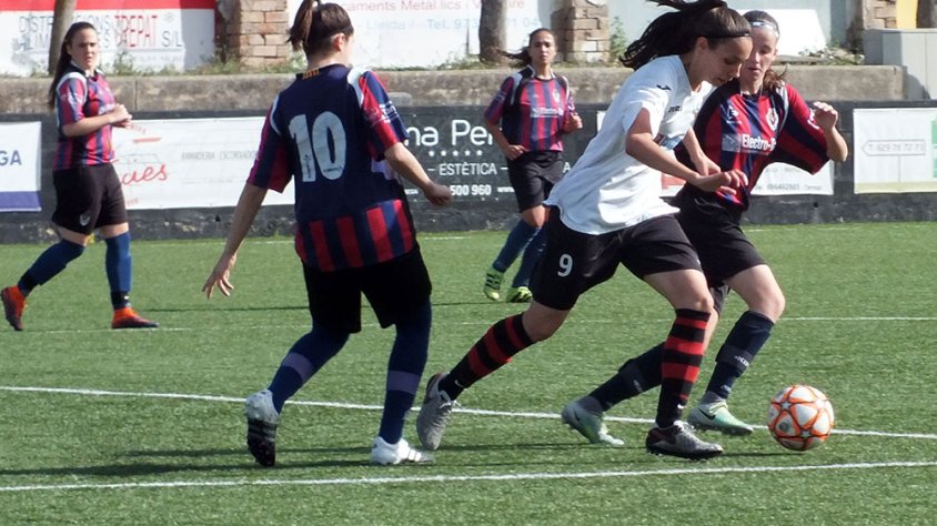 Un moment del partit