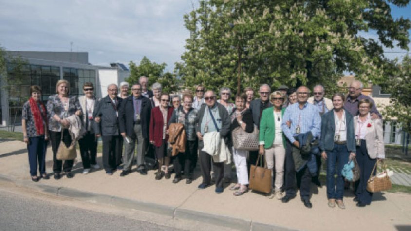 Grup de targarins a la 31a Trobada de Vida Creixent a Solsona