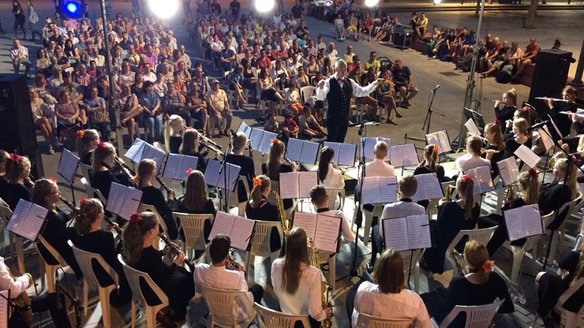 Concert de la Banda Juvenil d’Islàndia Kopsvogur a Tàrrega