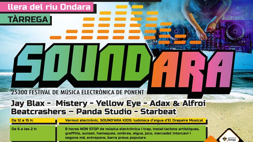 El cartell del Sound'Ara 2017