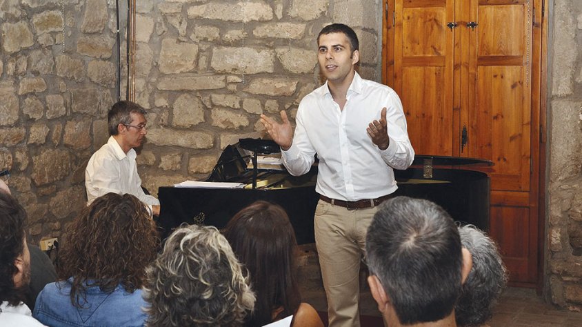 Imatge d'arxiu del Curs de Cant de Castellserà