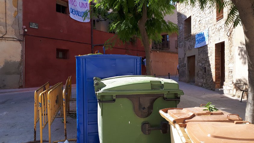 Les pancartes que han penjat els veïns
