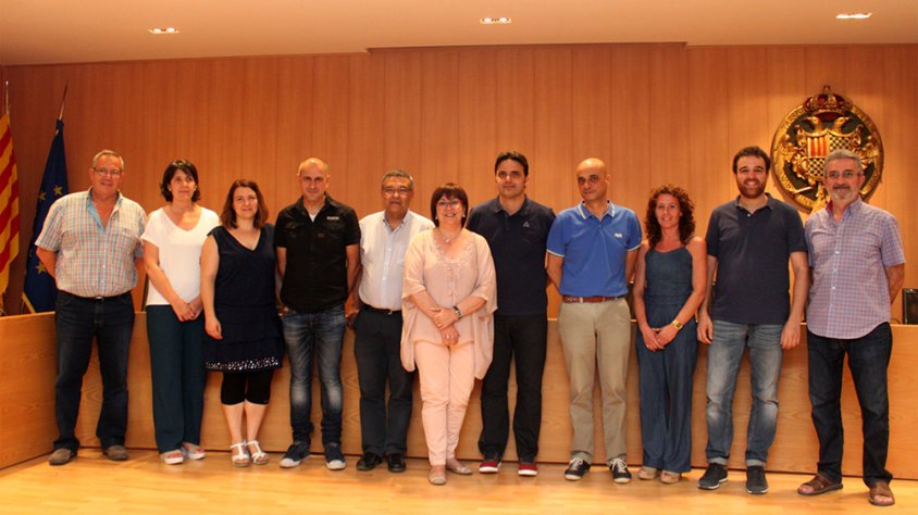 Els membres del nou equip de govern