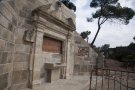 Font al parc de Sant Eloi per recordar mossèn Garriga