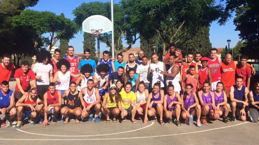 Imatge d'arxiu del 3x3 de bàsquet