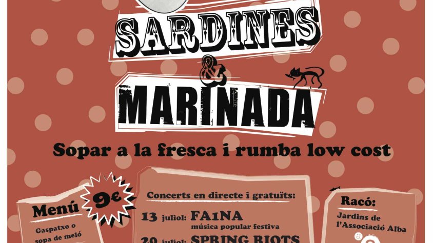 El cartell del Sardines & Marinada d'enguany