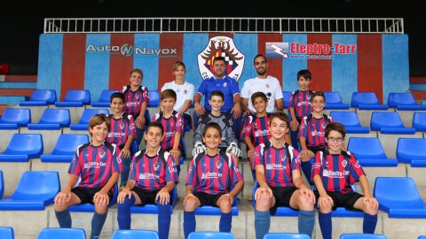 Equips de l'Escola de Futbol de la UE Tàrrega