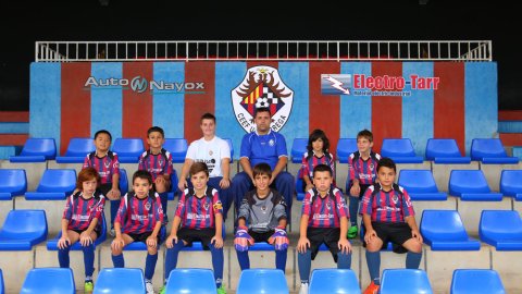 Equips de l'Escola de Futbol de la UE Tàrrega