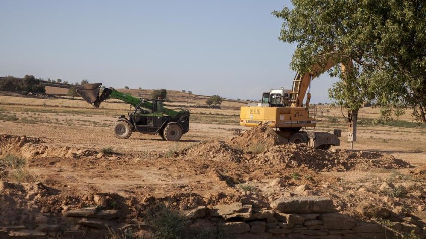 Les obres van arrencar la setmana passada
