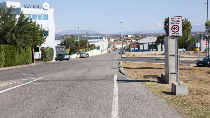 Imatge d'arxiu del polígon d'Agramunt, les parcel·les del qual s'han venut gairebé totalment