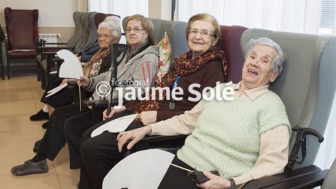 Algunes de les usuàries del centre