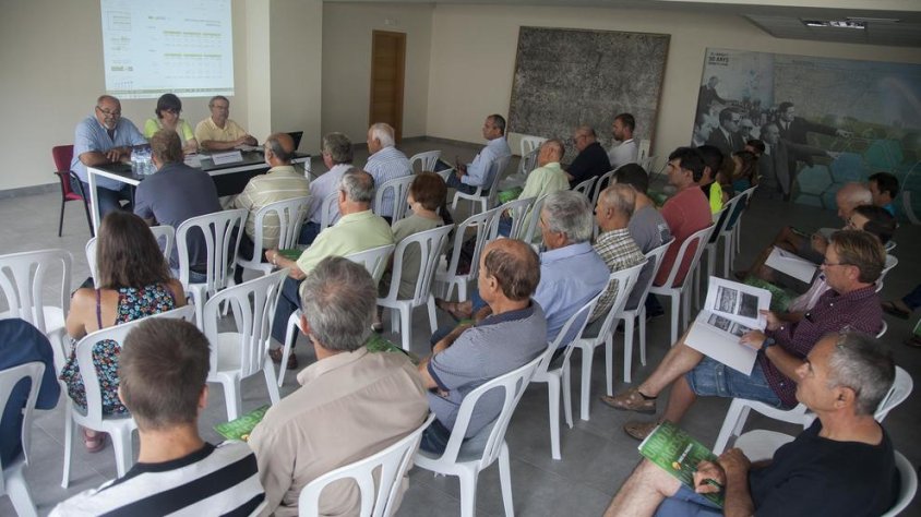 Unió de Pagesos va organitzar aquest dimecres una jornada a Tàrrega sobre l'ametller de regadiu