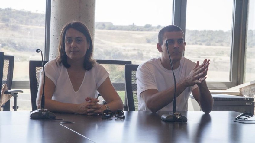 Els dos vocals del Talladell que van convocar la sessió
