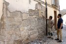 Tàrrega inicia els treballs per fer visible la torre medieval localitzada a la plaça d'Urgell