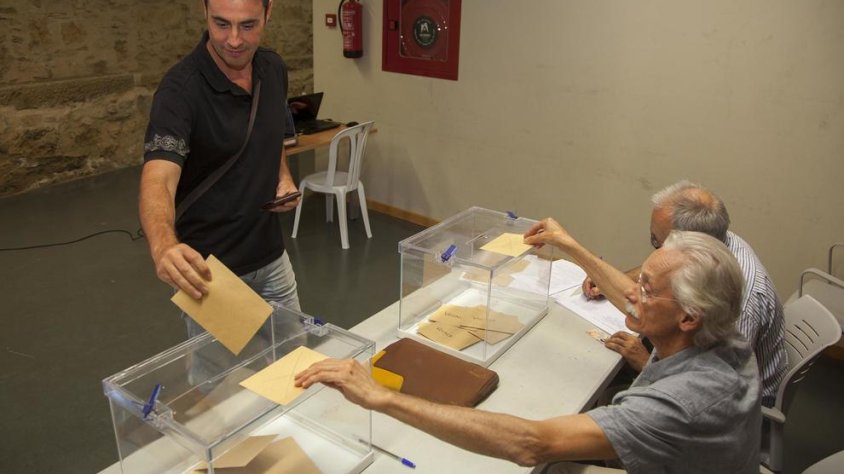 Imatge de les votacions que es van fer el passat setembre