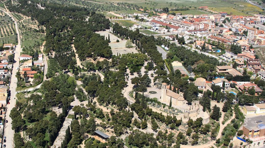 Imatge aèria del parc de Sant Eloi