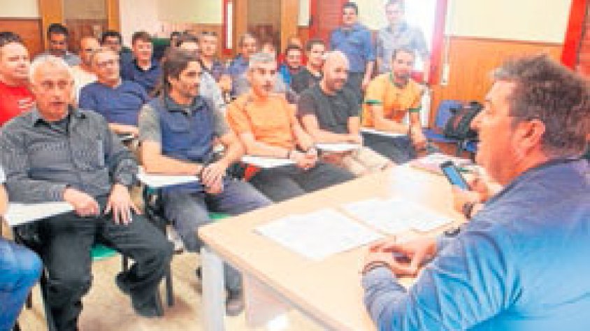 Imatge de la reunió celebrada ahir a Agramunt