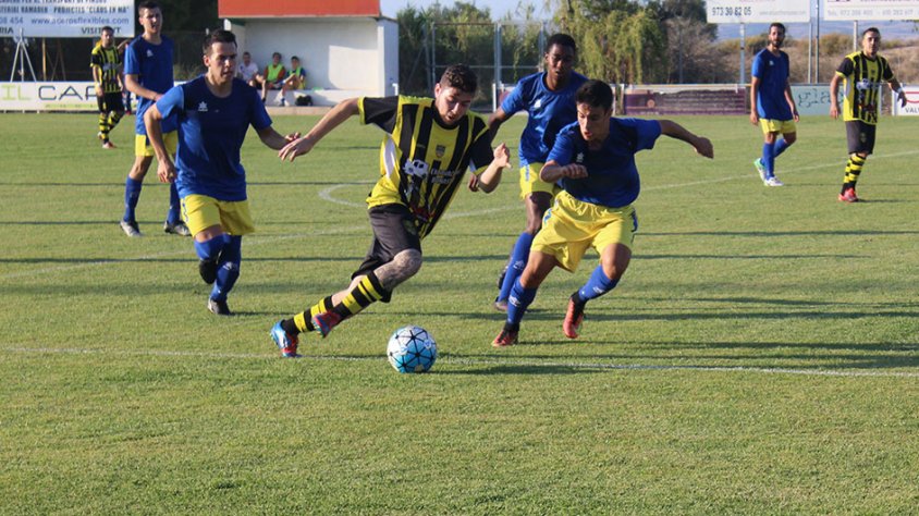 Foto del partit d'ahir contra el Guissona