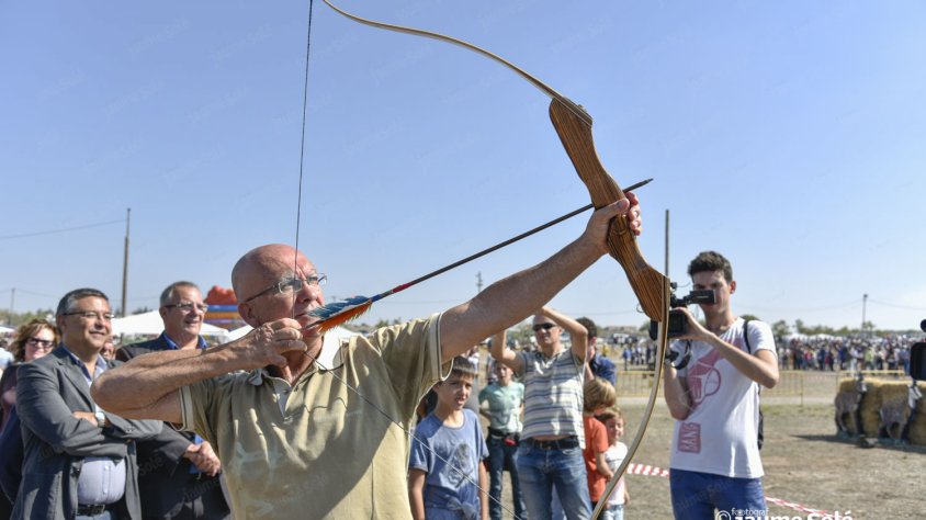 Rebollo a la Fira del Caçador celebrada diumenge passat