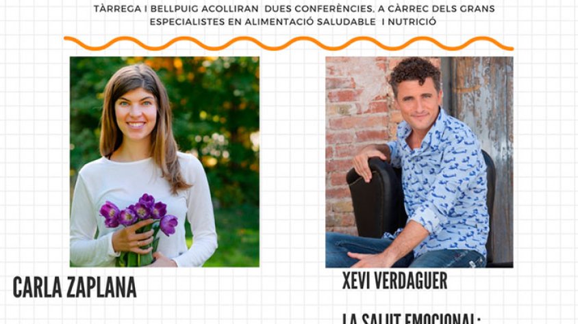 El cartell que promociona les xerrades