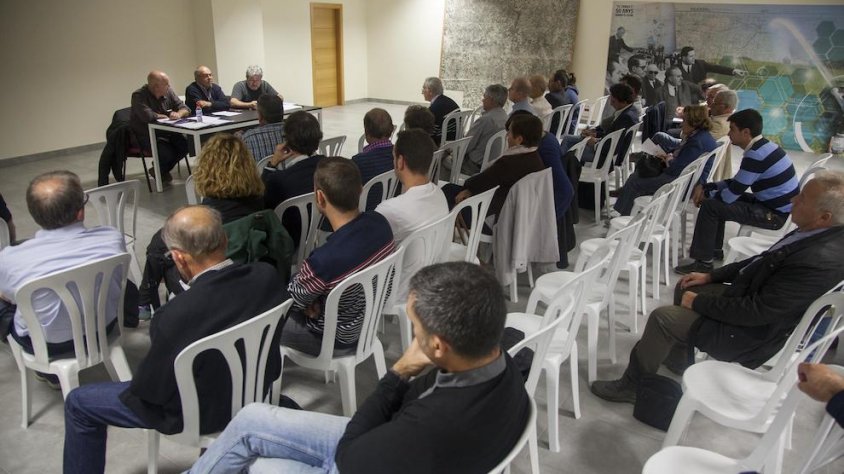 L’assemblea dels regants del Canalet de Tàrrega