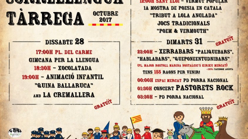 El cartell del Correllengua d'enguany