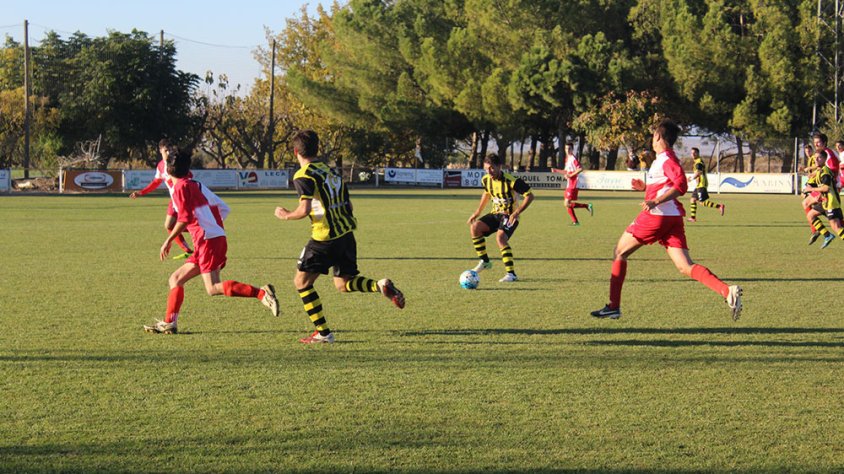 Un moment del partit