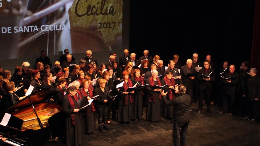 Imatge del concert que es va celebrar diumenge passat