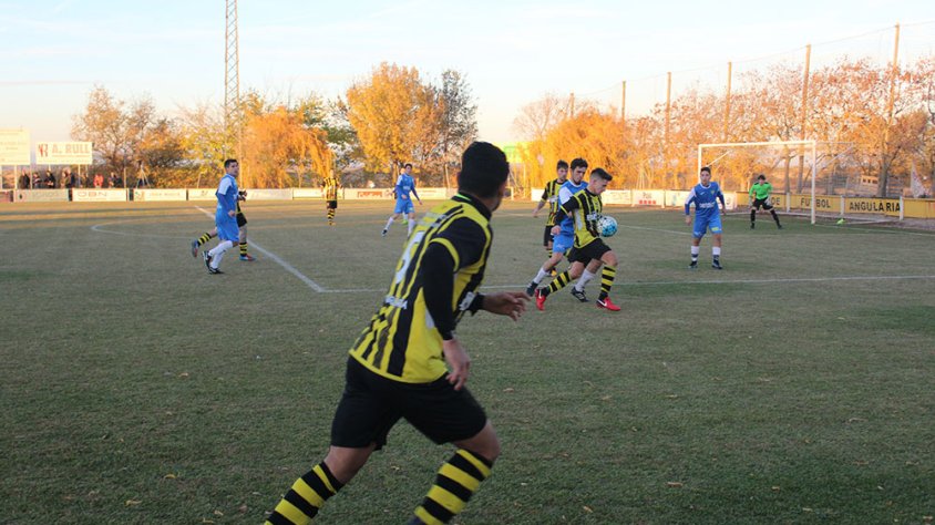 Un moment del partit