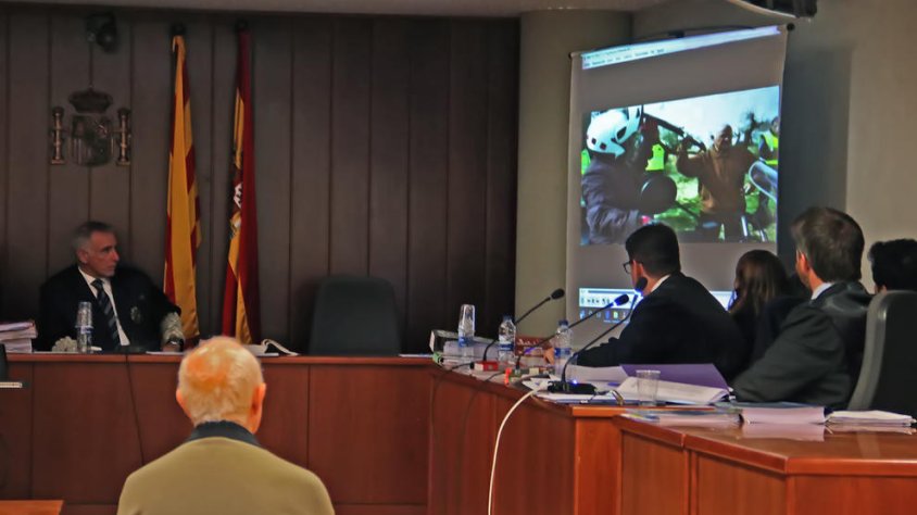 Visionament de la reconstrucció dels fets en el judici