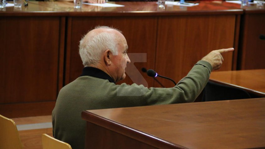 El caçador condemnat durant la celebració del judici