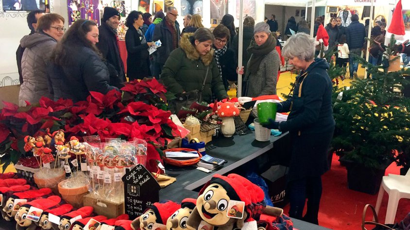 Visitants durant el certamen