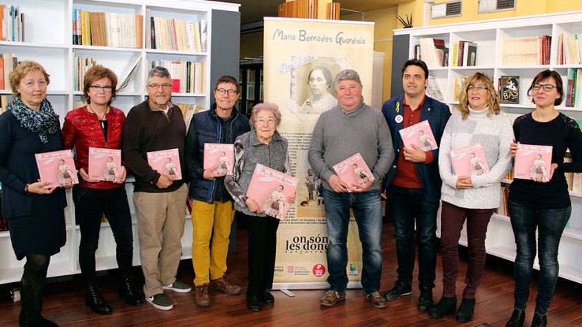 El conte dedicat a Maria Bernades es va presentar dissabte a l'Arxiu Comarcal