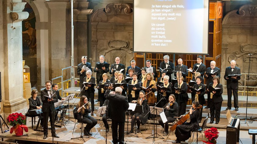 Concert de Reis de la Coral Oberta de Ponent a la Parròquia de Santa Maria de l'Alba