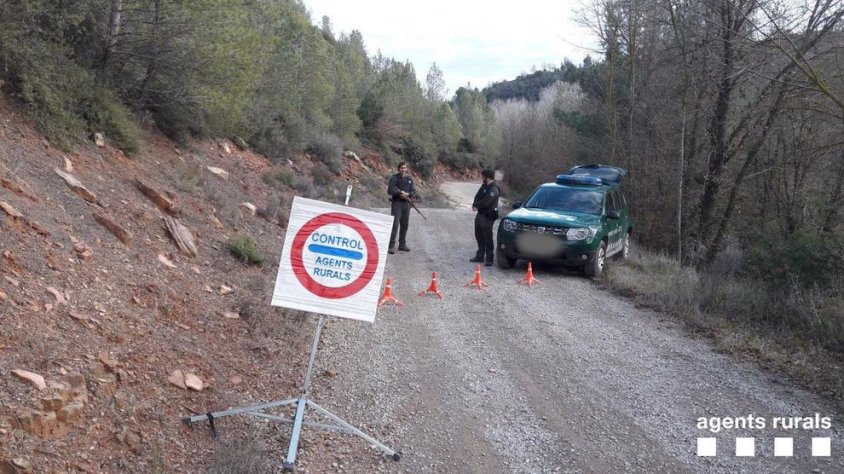 Una inspecció de caça aquest passat cap de setmana