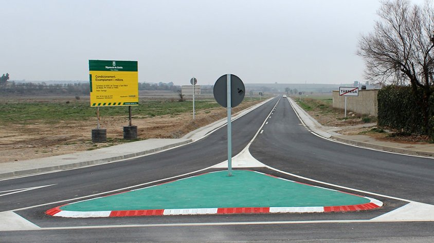 Inici del vial a Tàrrega