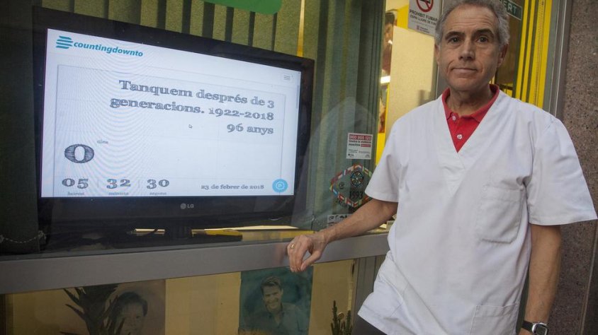 Gerard Malfeito va fer ahir la seua última jornada amb un comptador