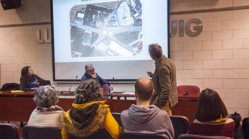 La reunió en la qual Bonjoch va anunciar la construcció de la rotonda