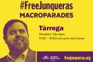 ERC inicia a Tàrrega la campanya Free Junqueras per l'alliberament dels presos polítics