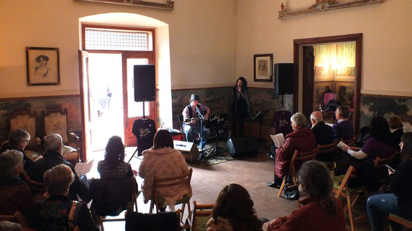 El recital es va celebrar al Museu Comarcal de l'Urgell