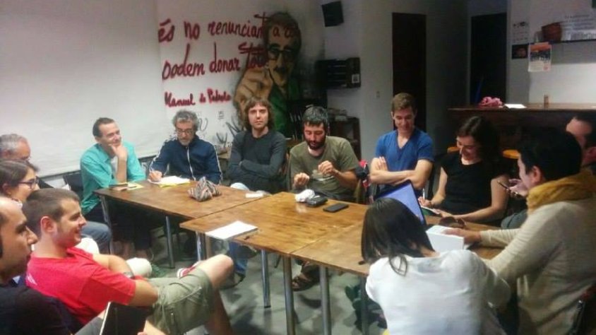 Reunió de la CUP Tàrrega