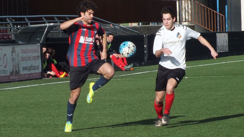 Adrià va ser un dels jugadors destacats del partit